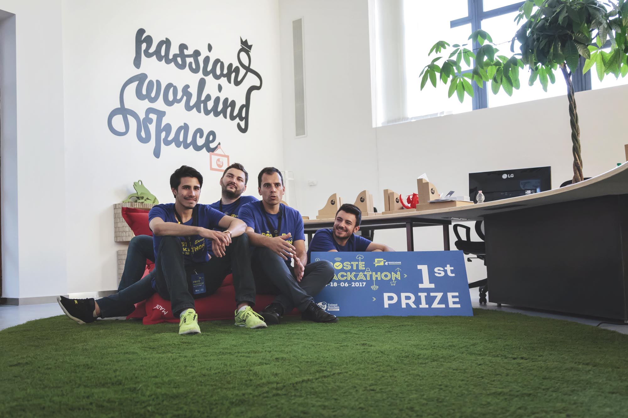 Intervista vincitori Poste Hack 4